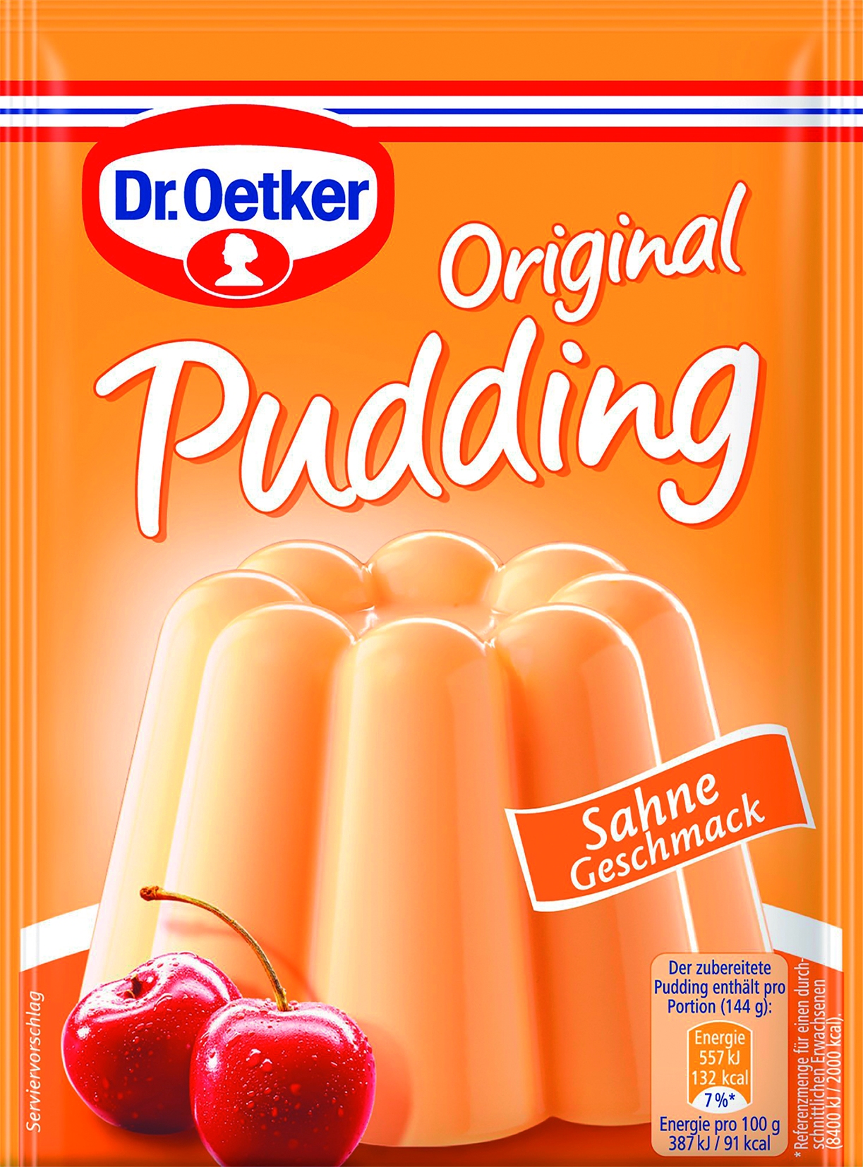 Pudding powder cream, 4pc