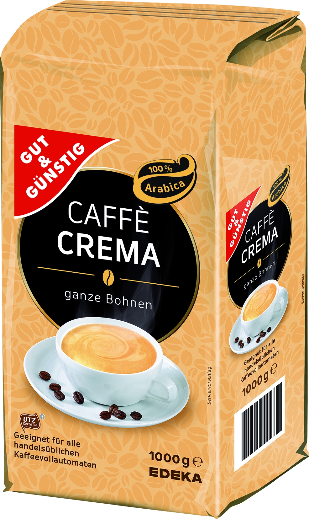 Caffe Crema ganze Bohne   