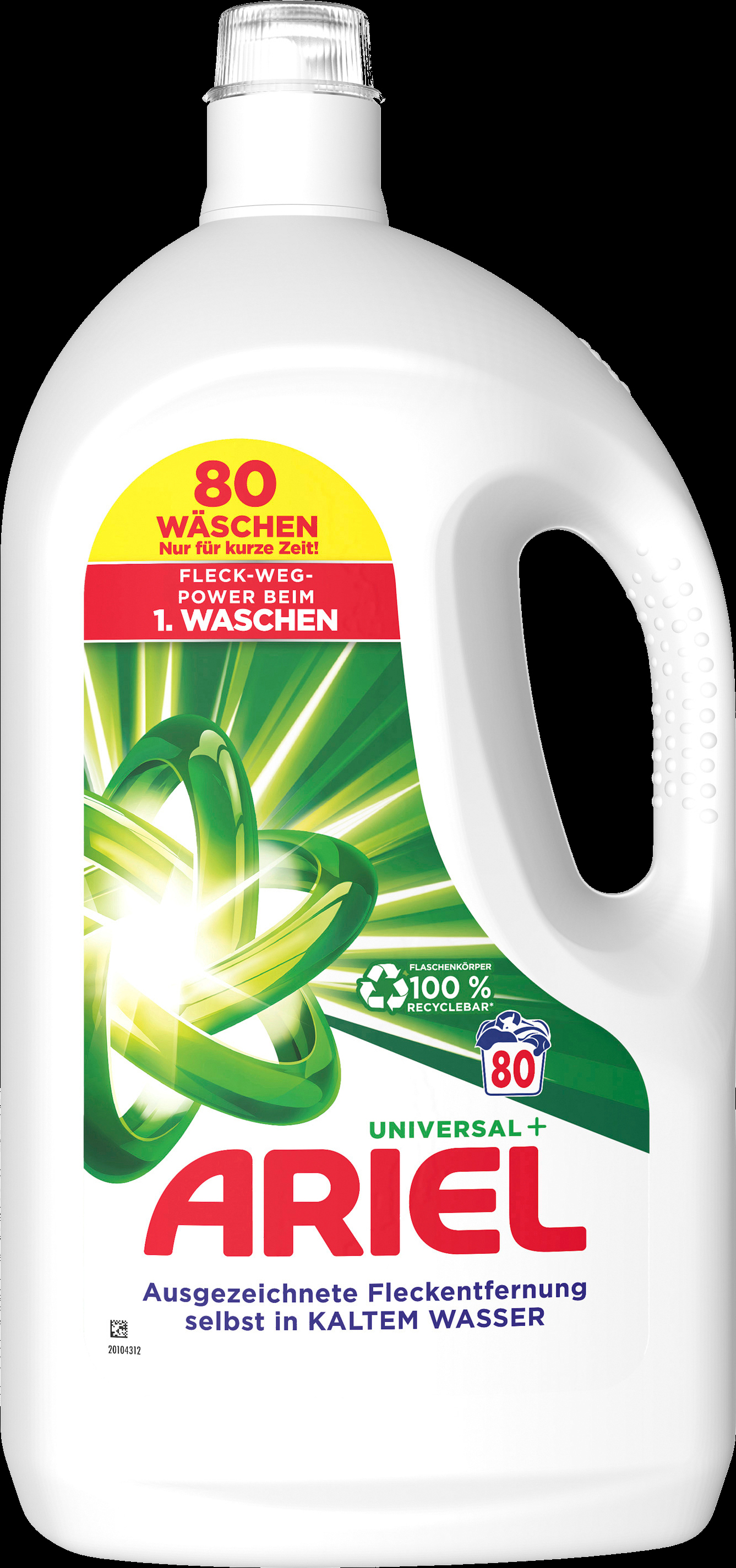 Universal Vollwaschmittel, 80WL, 4L