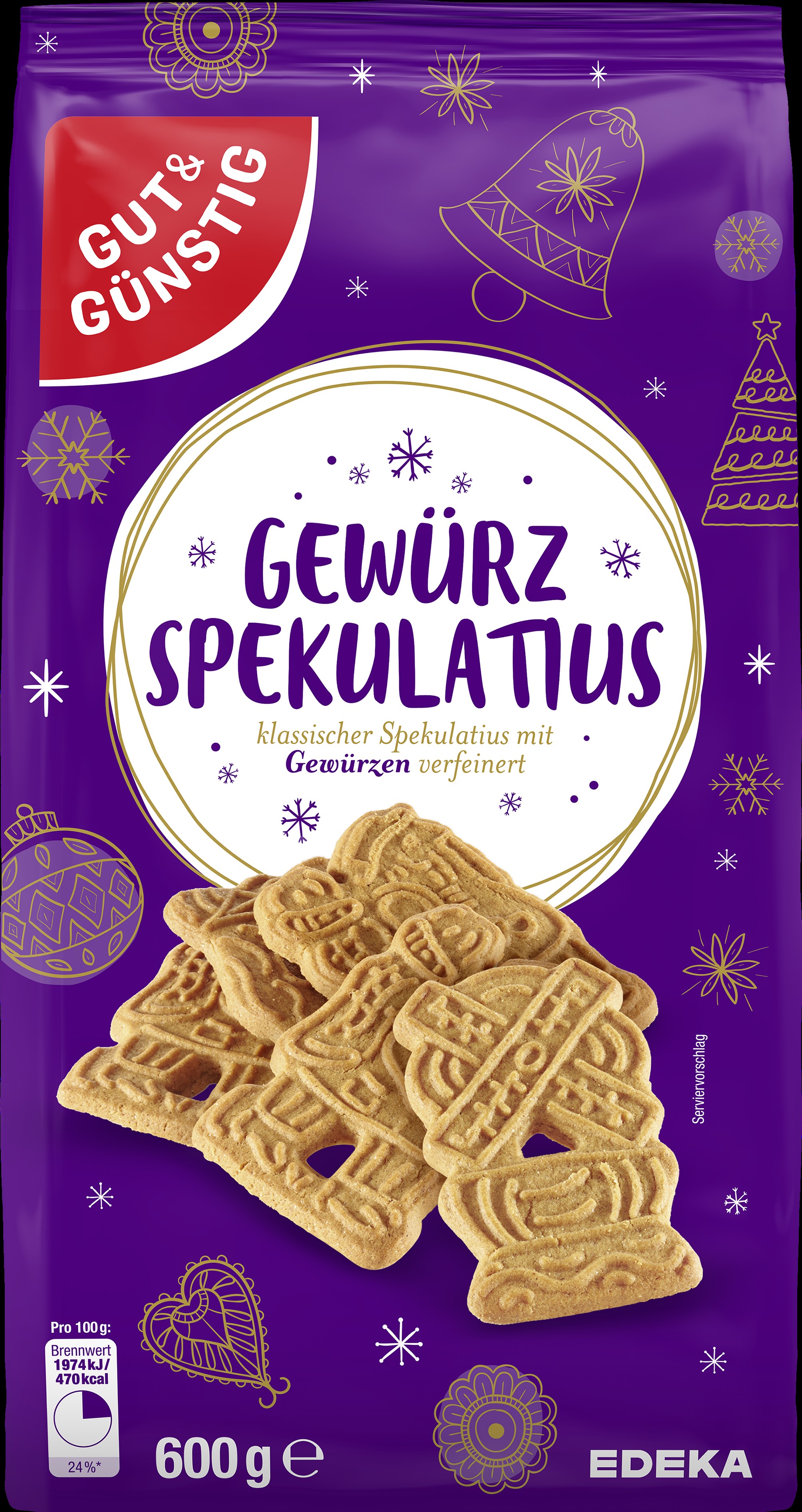 Gewürzspekulatius 600 g