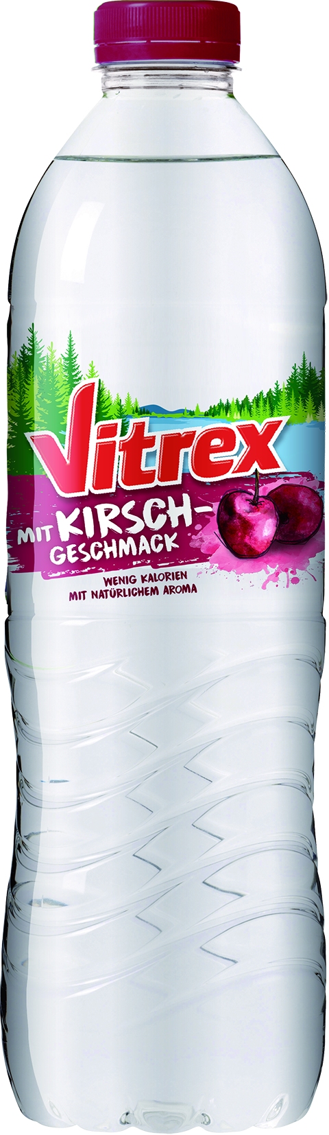 Mineralwasser mit Kirsche   