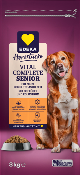 Premium Complete Meal for Senior Dogs