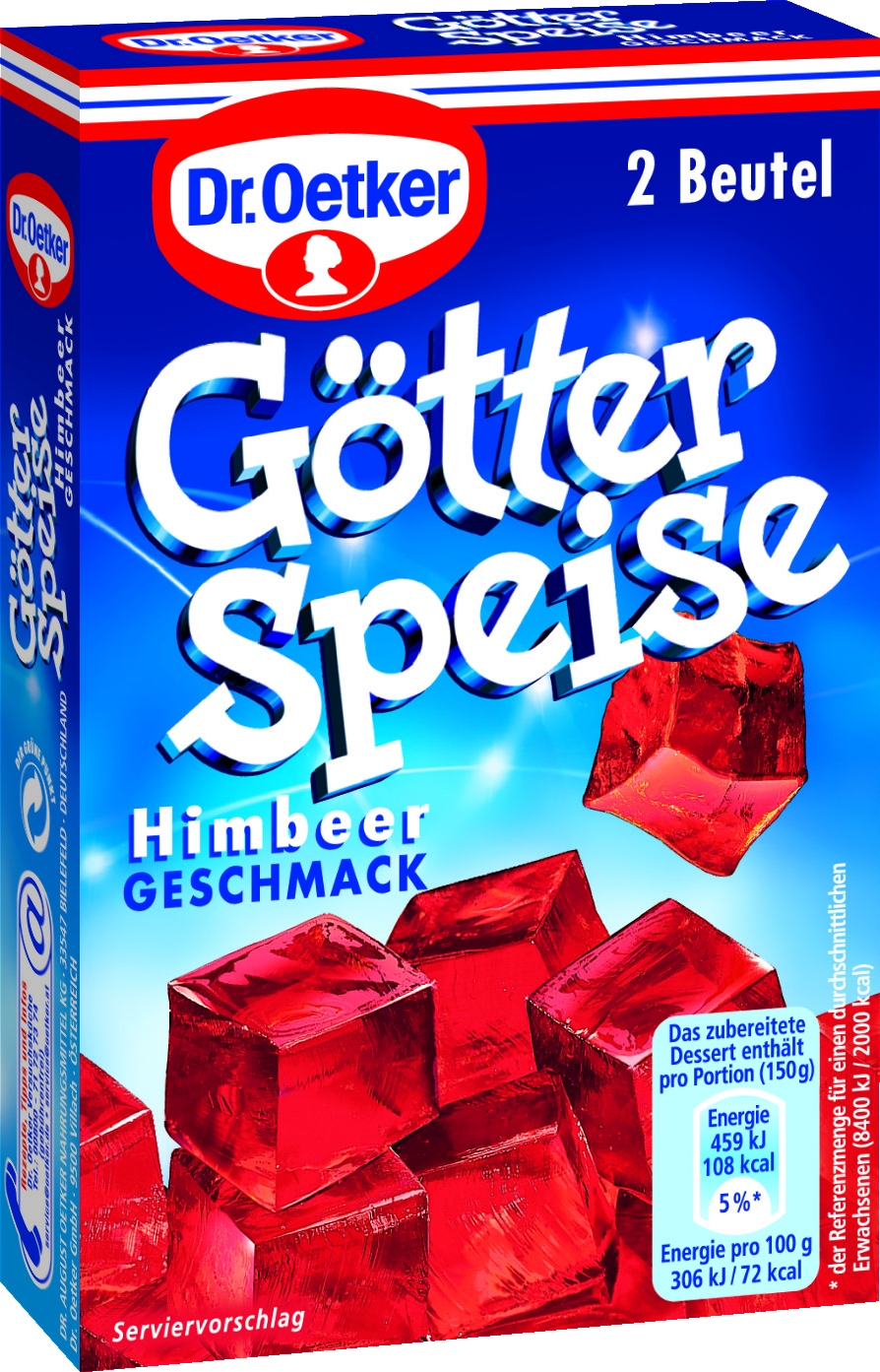 Goetterspeise Himbeer 2 Beutel