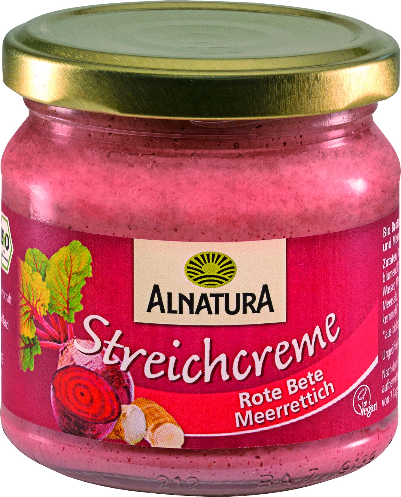 Streichcreme Rote Bete/Meerrettich   