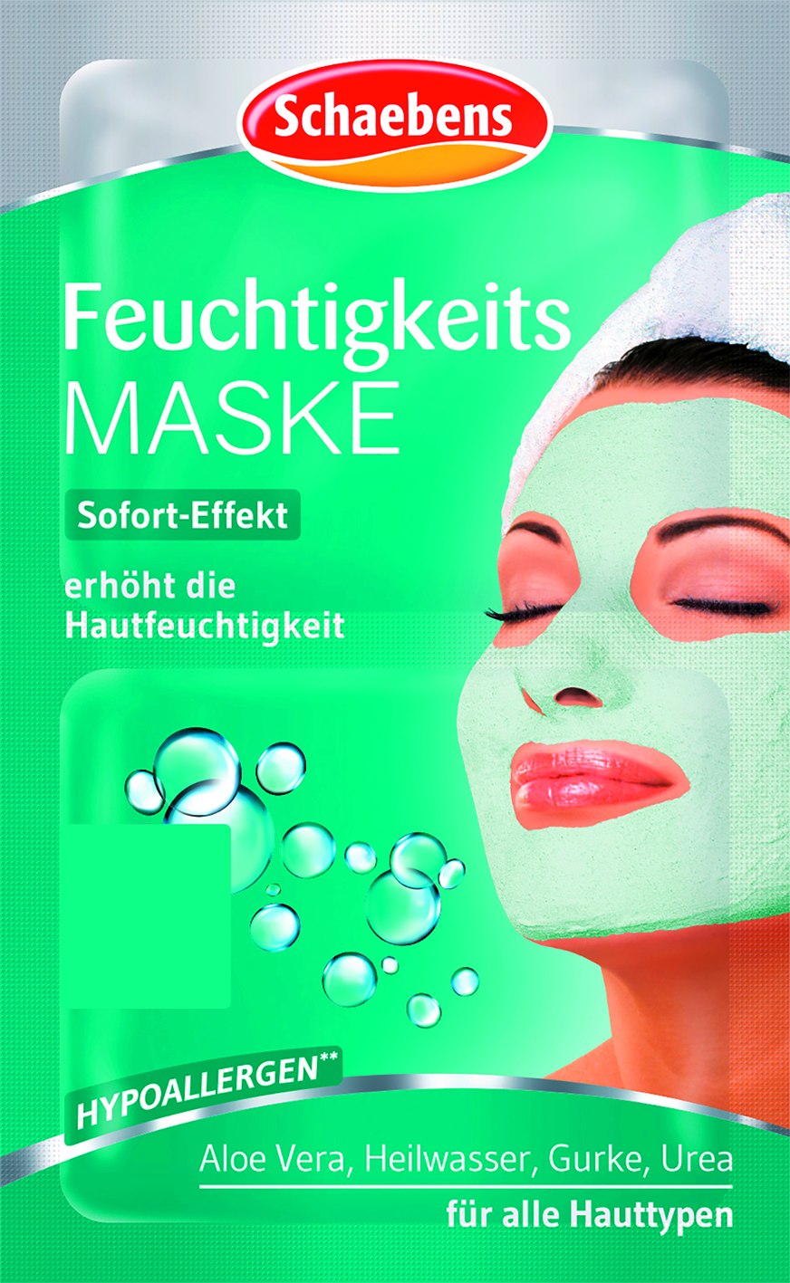 Gesichtsmaske Feuchtigkeit 2x5ml