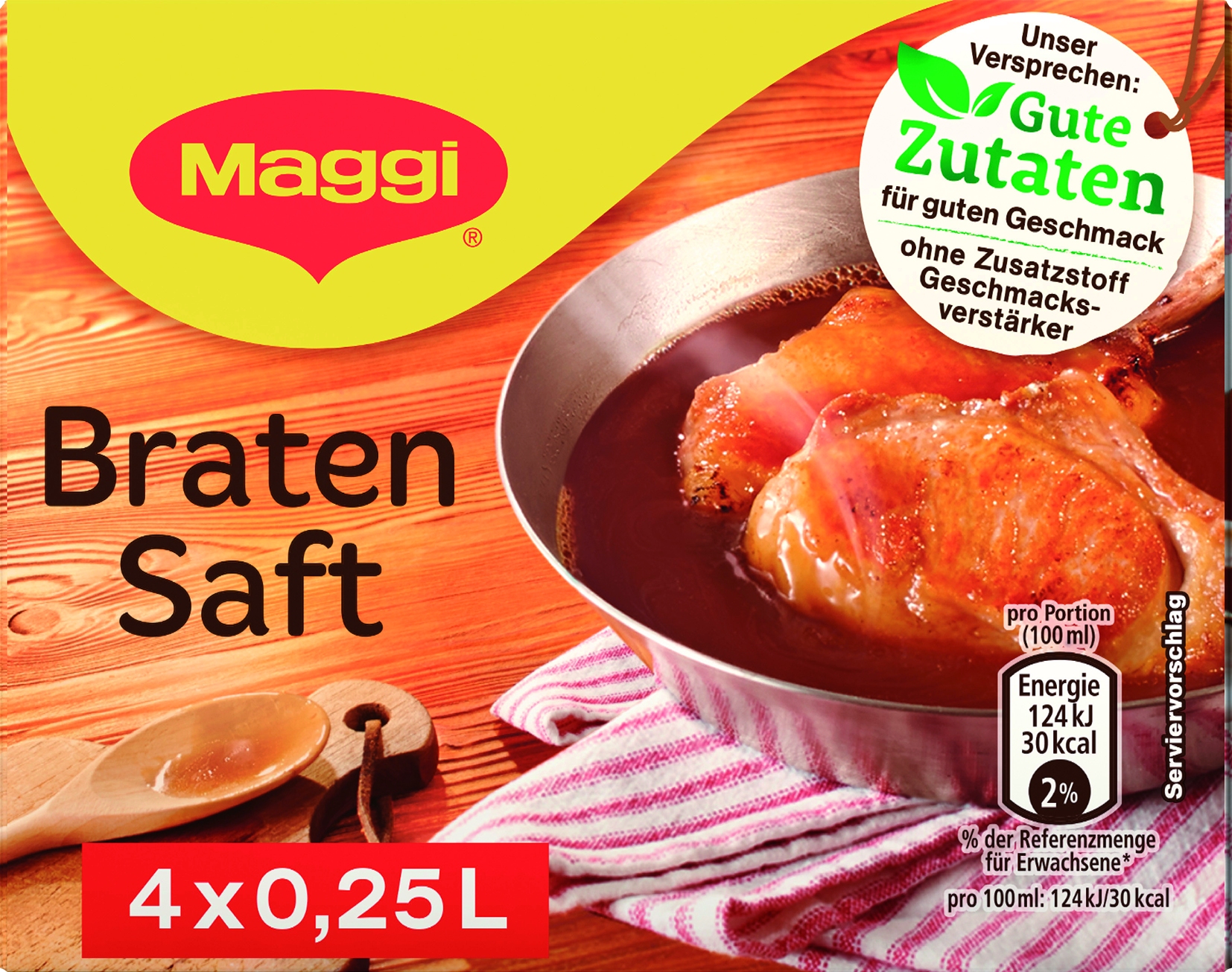 Bratensaft 4x0,25l