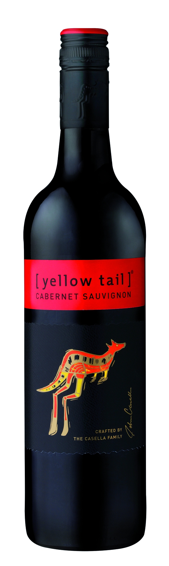 Yellow Tail, Cabernet Sauvignon, red   