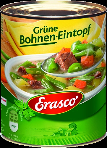 Grüne Bohnentopf   