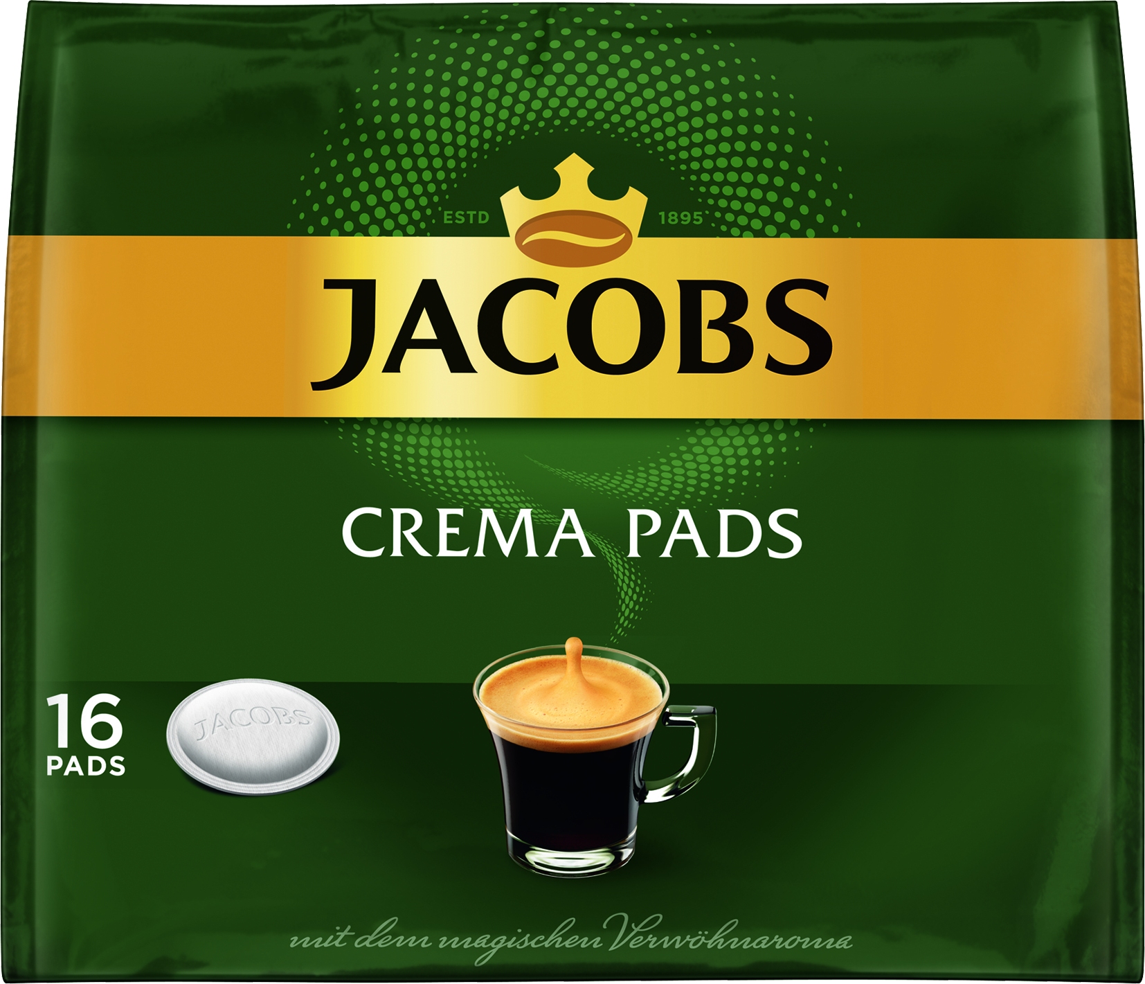 Kaffee Pads Crema 18 St.