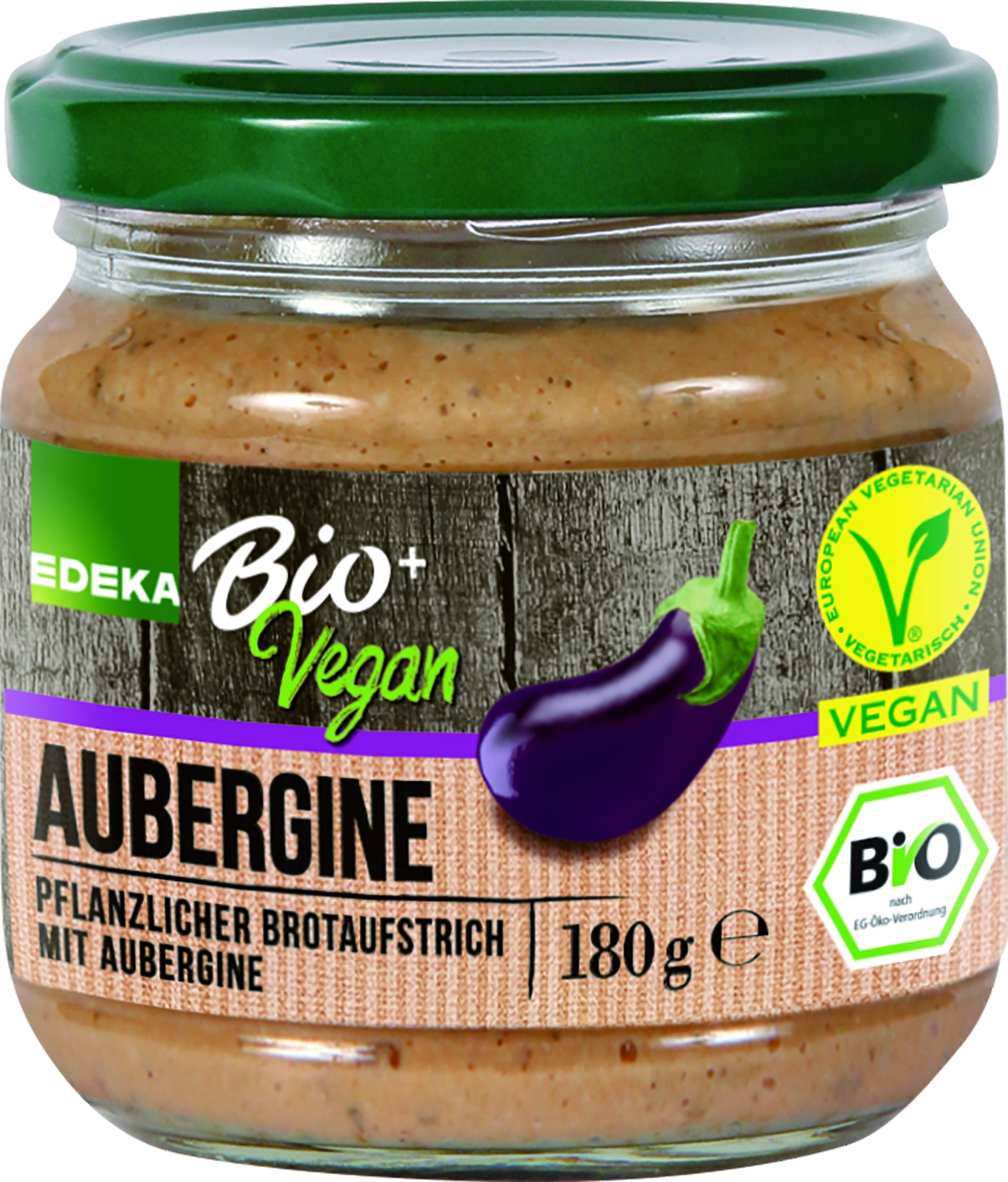 Streichcreme Aubergine   