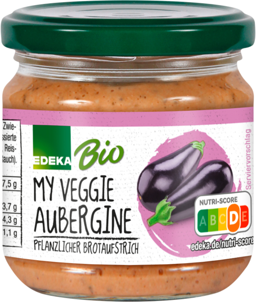 Streichcreme Aubergine   