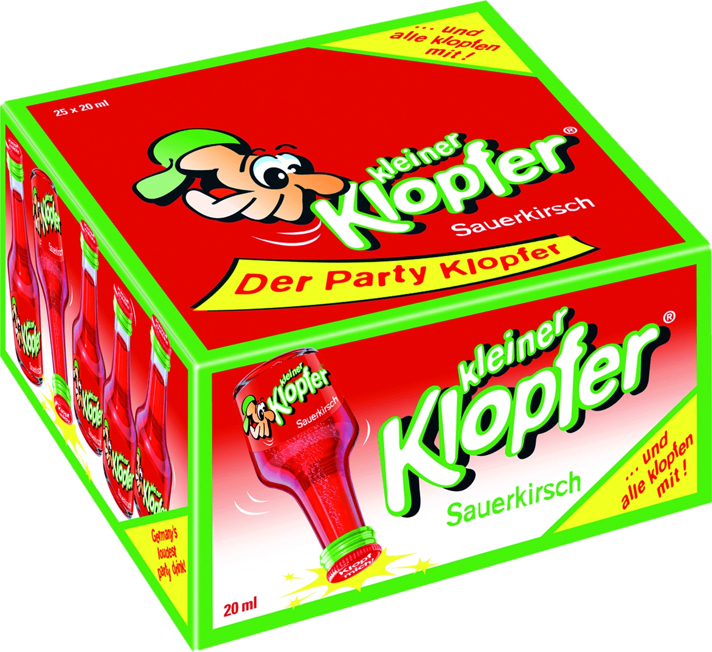 Kleiner Klopfer Sauerkirsch 25x0,02lt