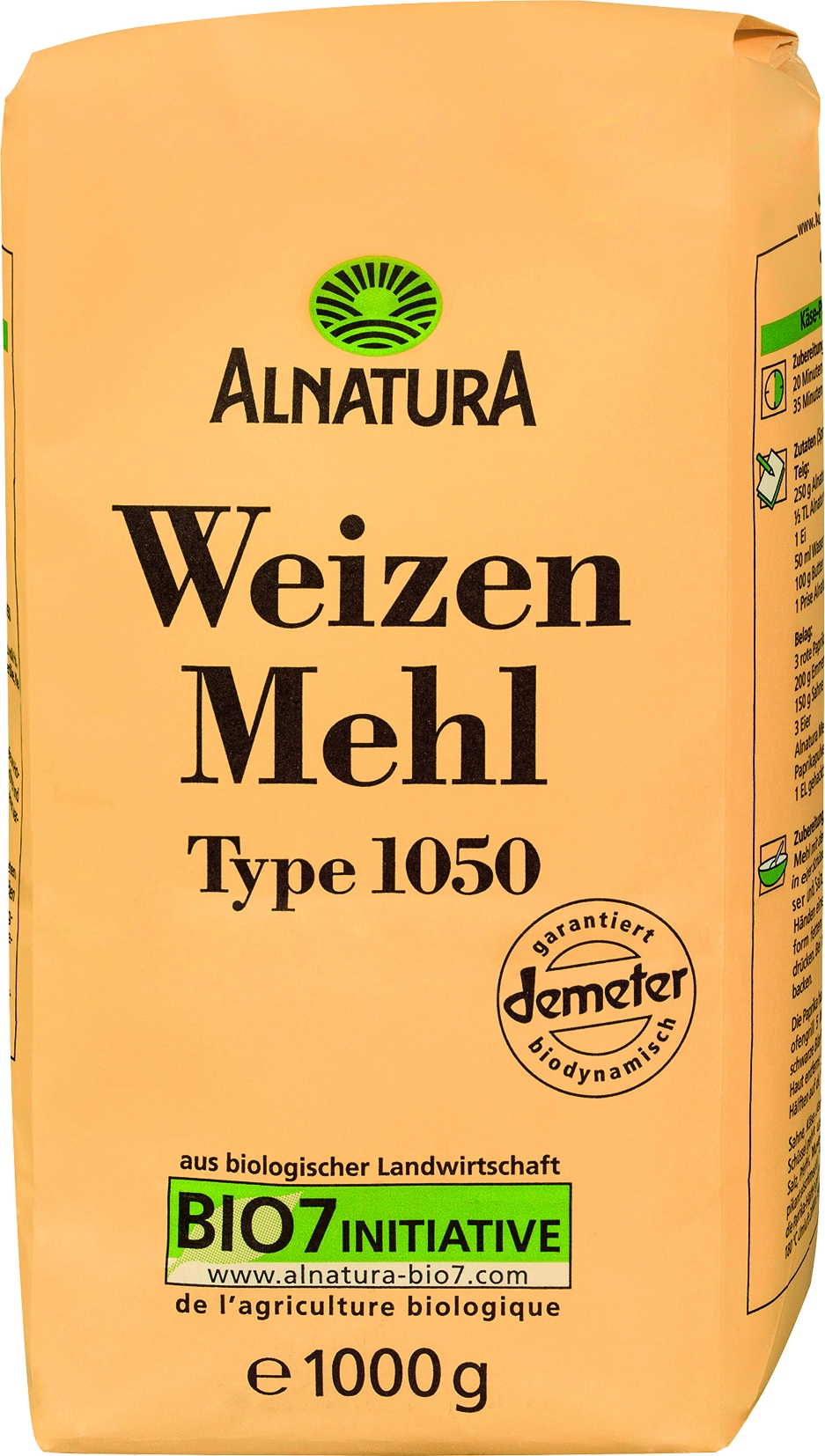 Wheat flour type 1050