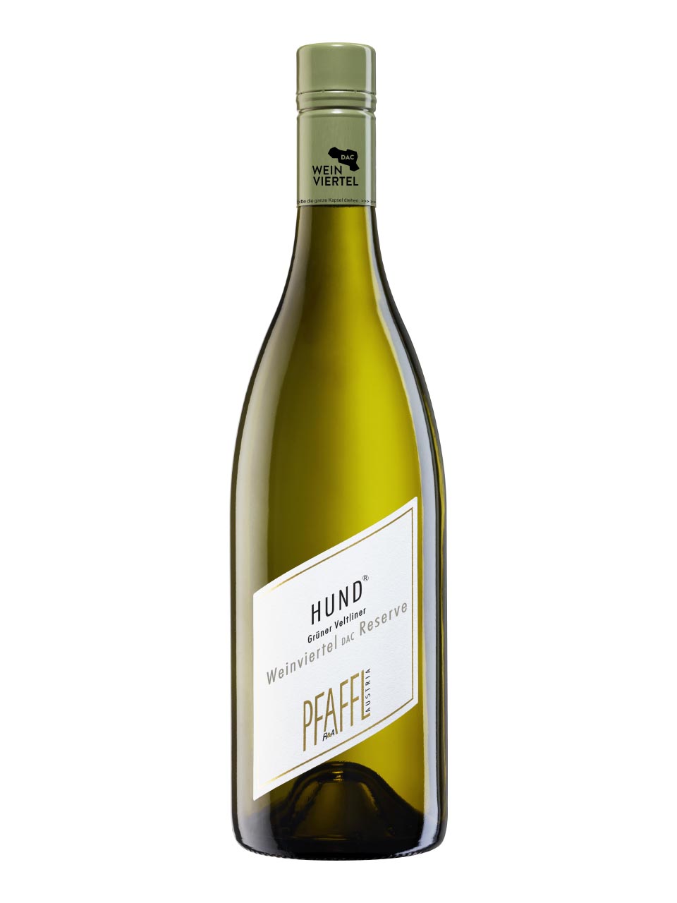 Pfaffl, Hundsleiten, Grüner Veltliner, Weinviertel, DAC Reserve, dry, white (screw-cap) 