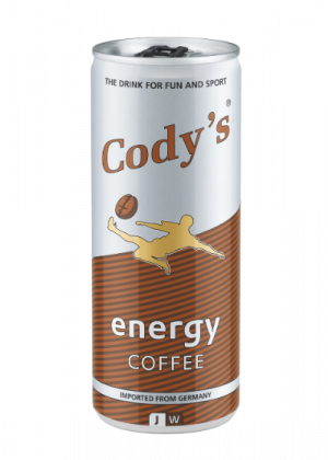 Cody´s Energy Drink Coffee 24Ds x 0,25l