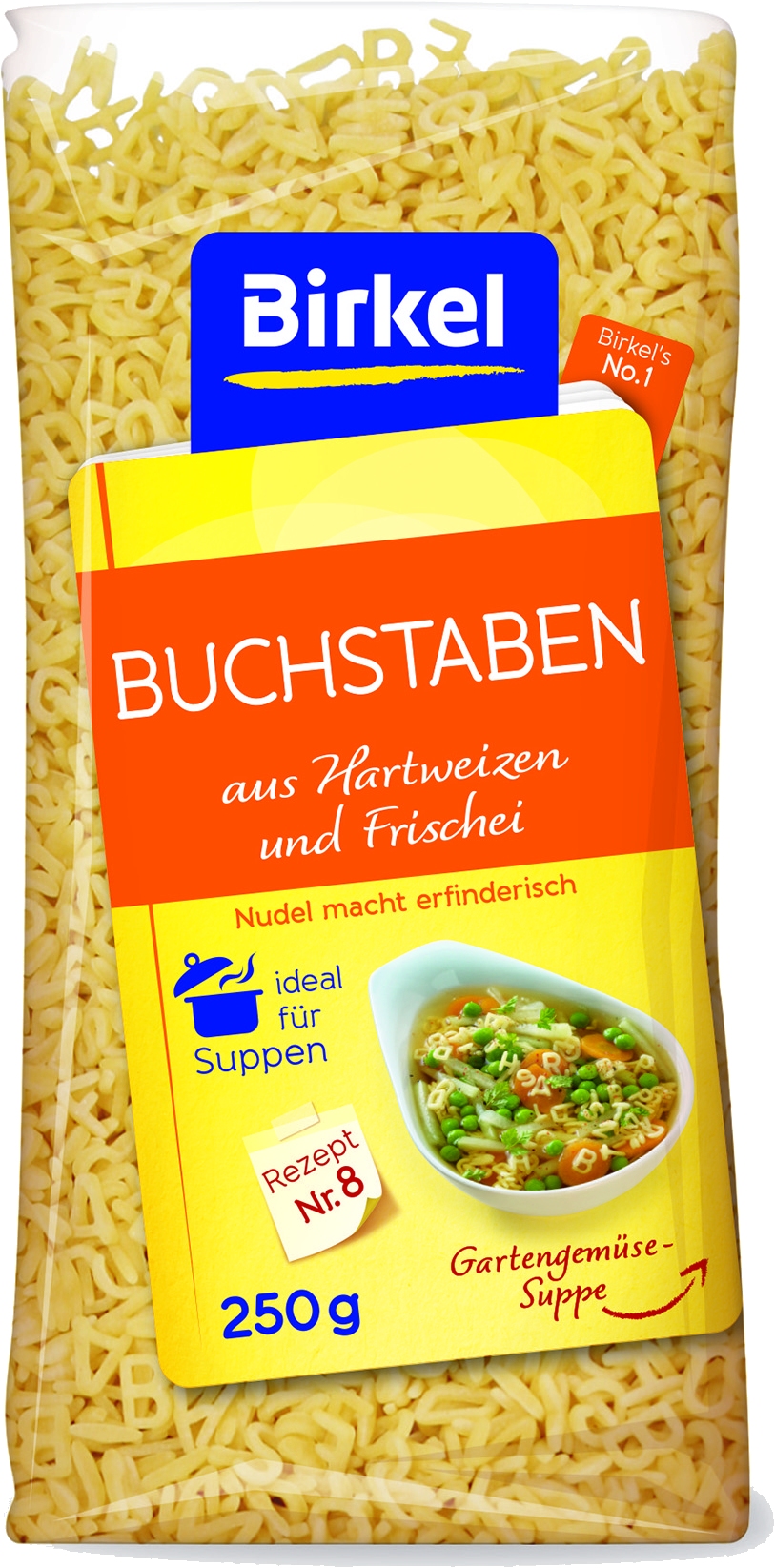 Noodles, No. 1 Buchstaben