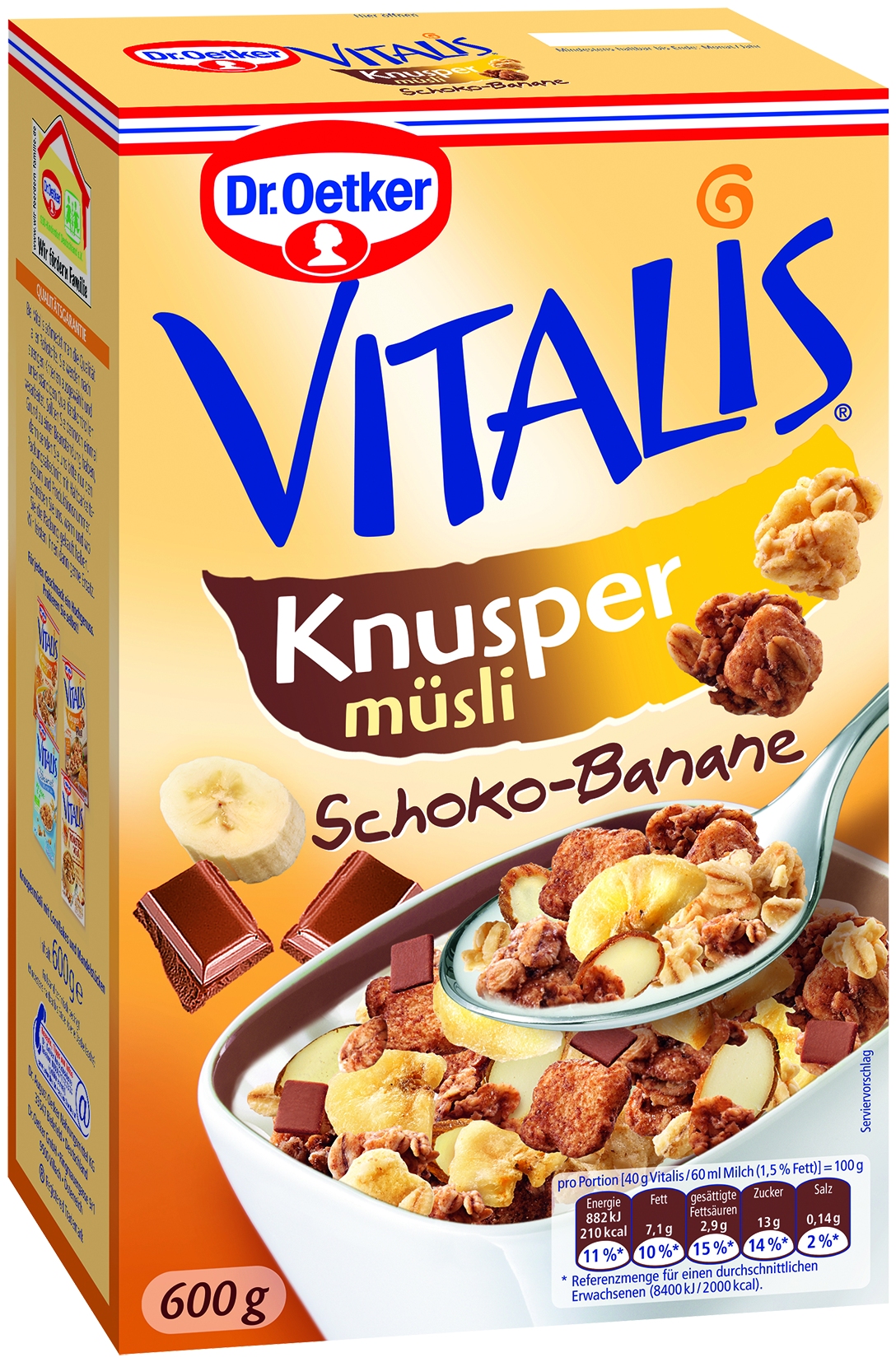 Vitalis Knuspermuesli Banane   