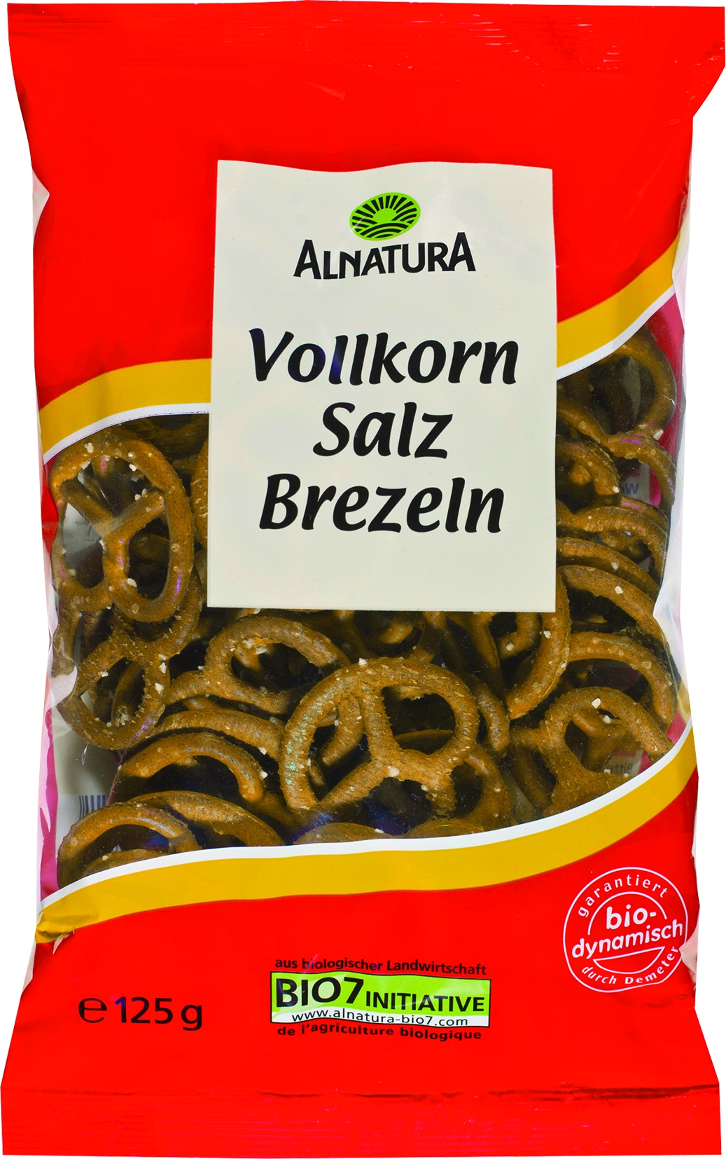 Full grain pretzels   