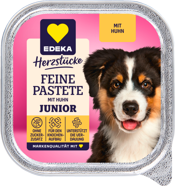 junior dog fine pâté with chicken