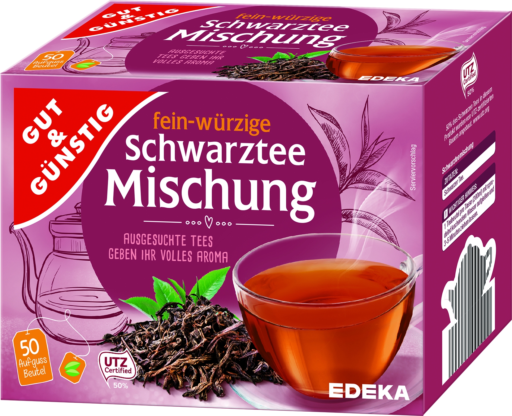 Ceylon Assam Schwarztee-Mischung 50er