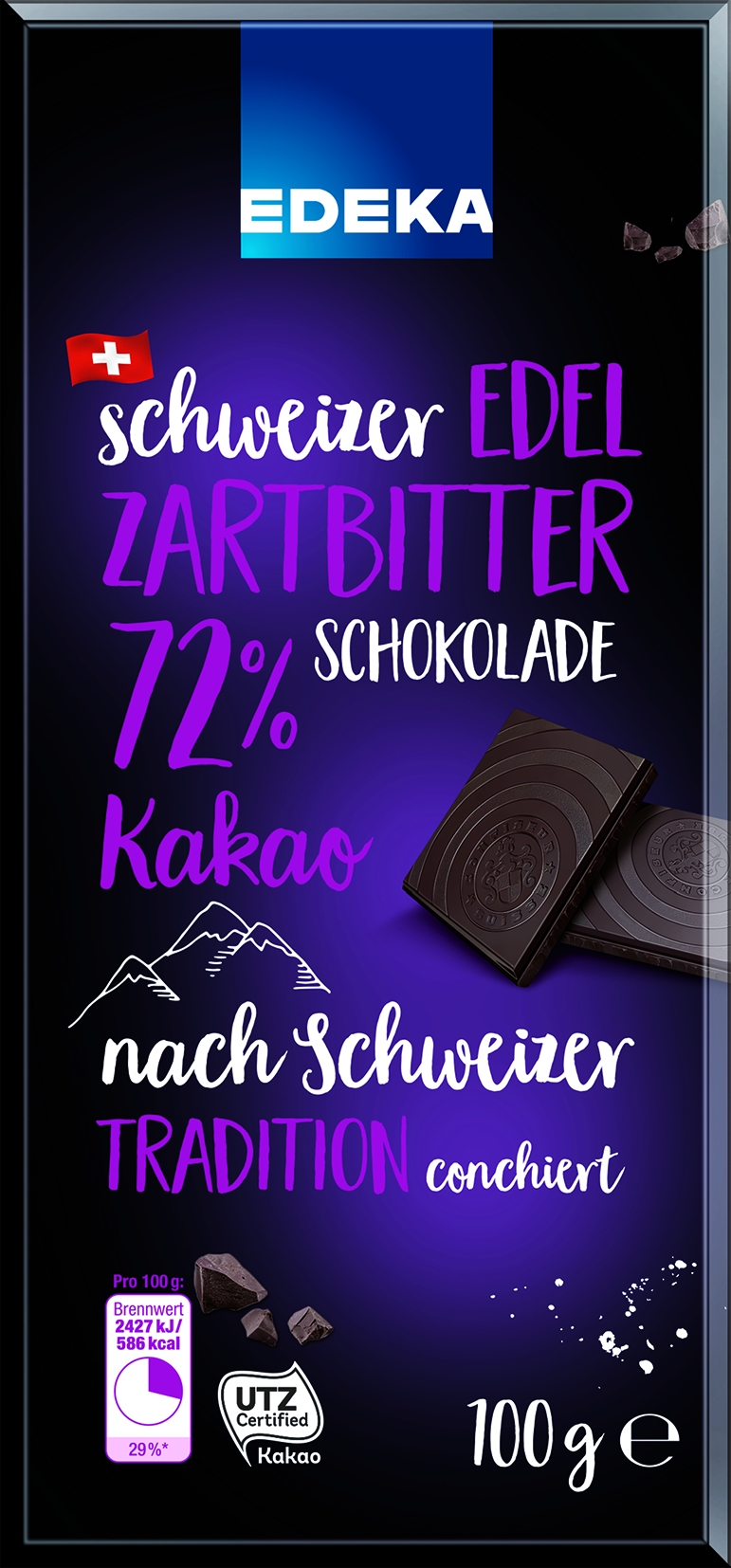 Zartbitter Schokolade   