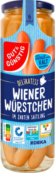 Wiener Wuerstchen 6 St= 300 gr