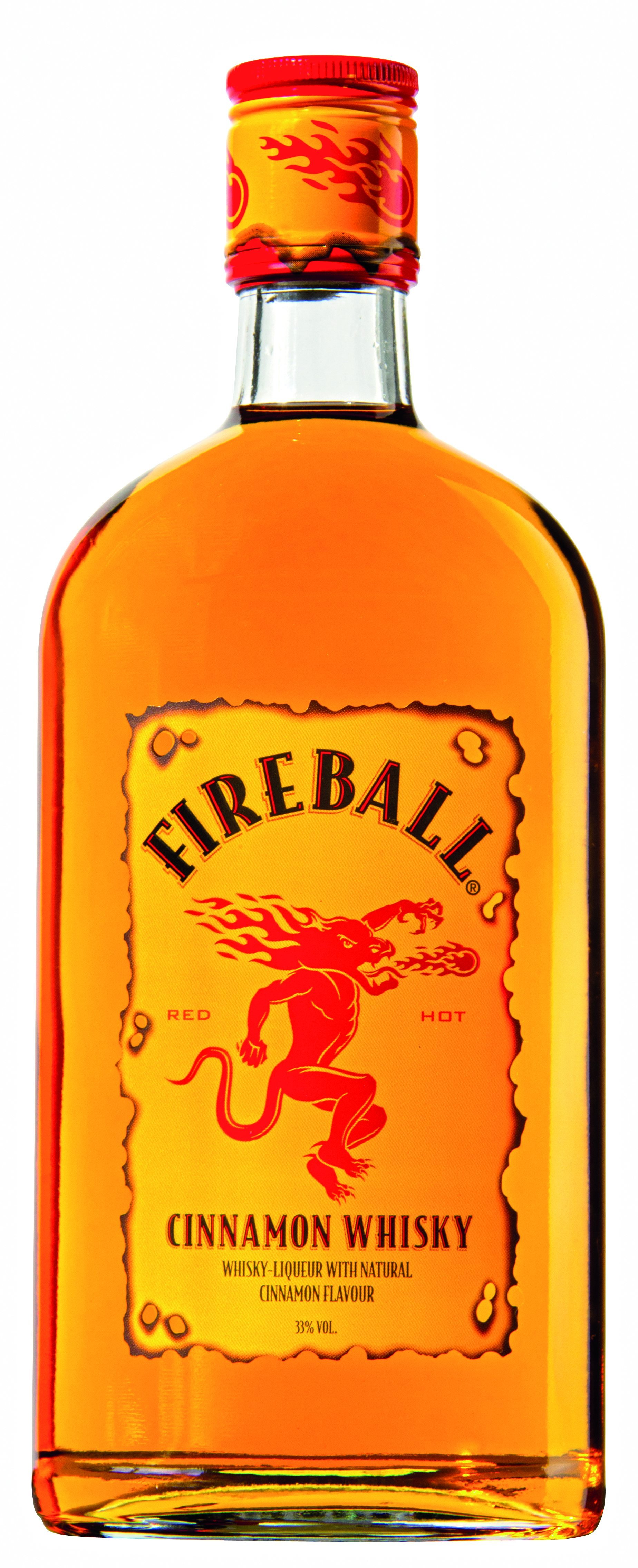 Fireball, Whisky Likör mit Zimt   