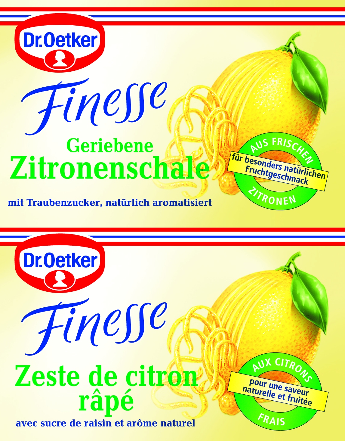 Finesse Zitronenschale 3er