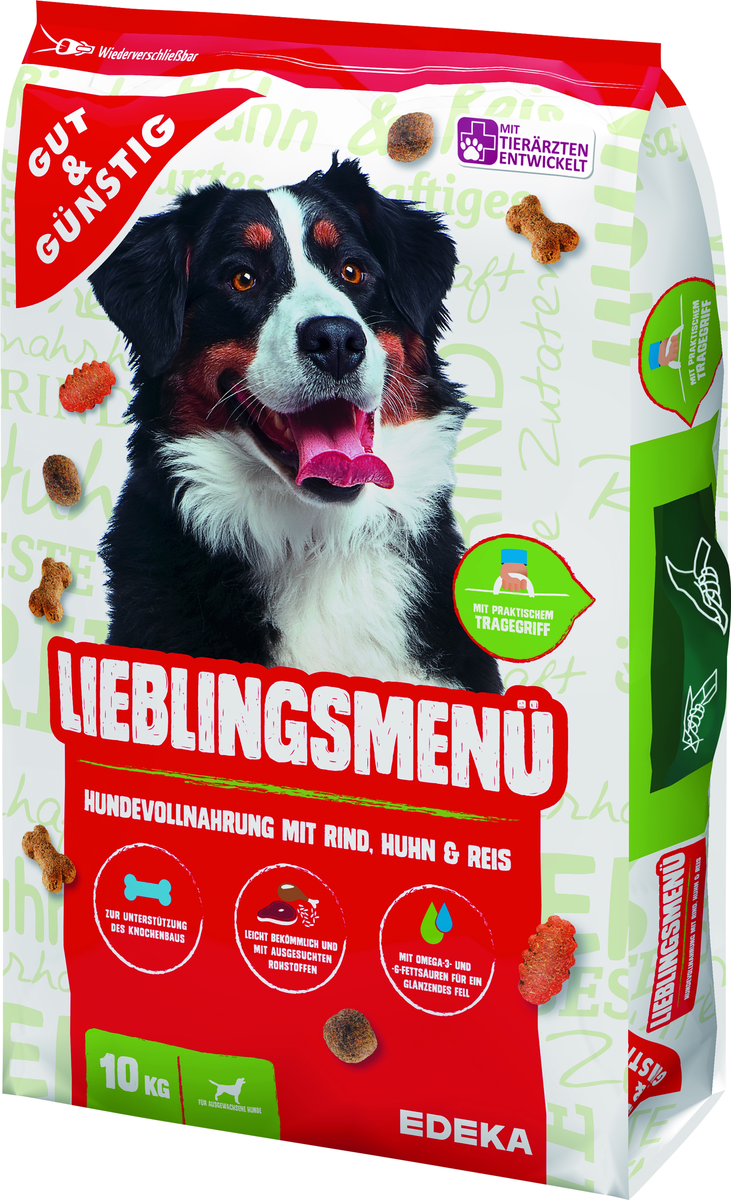 Dog Trockenfutter Rind/Geflügel/Getreide   