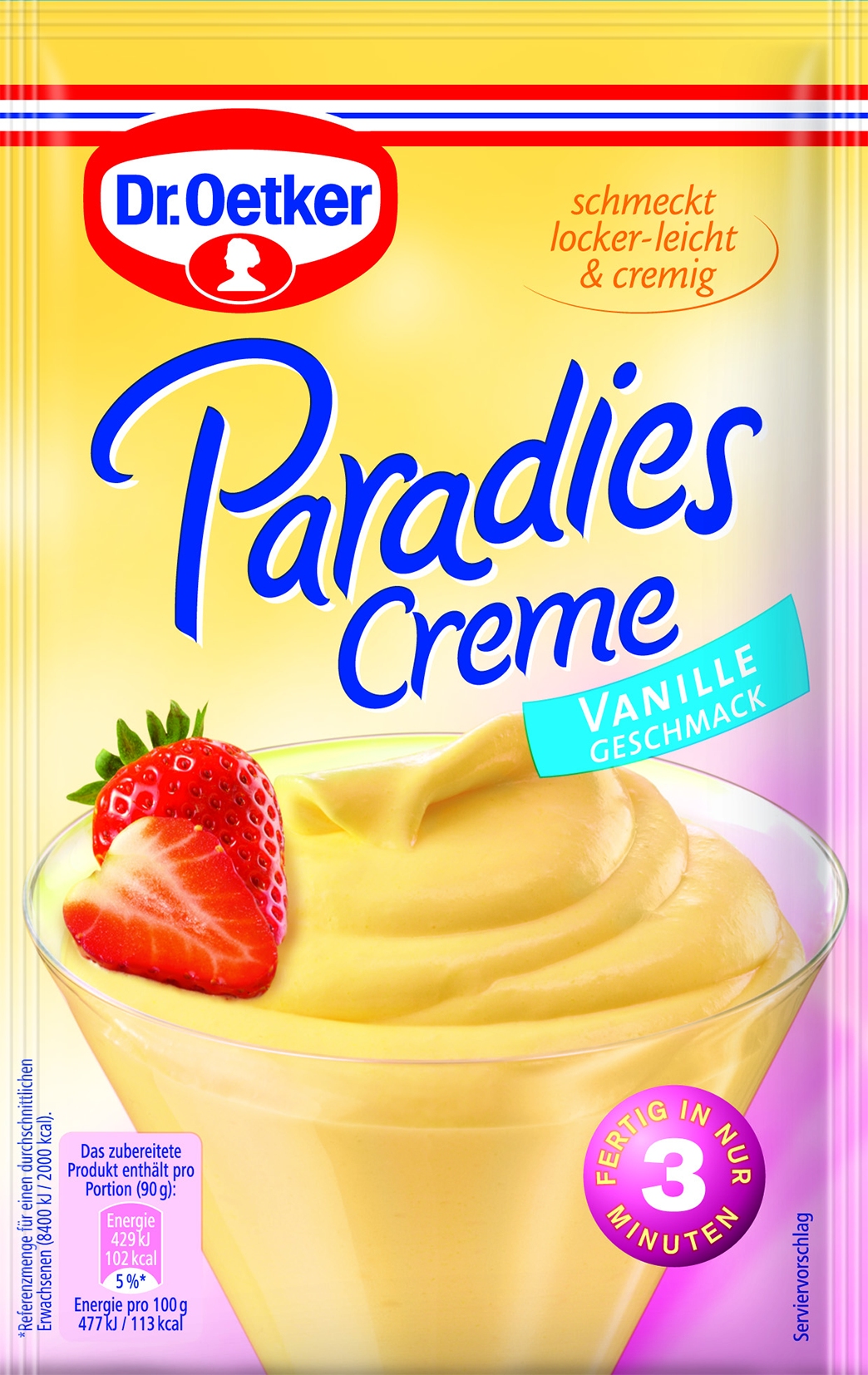 Paradiescreme Vanille   