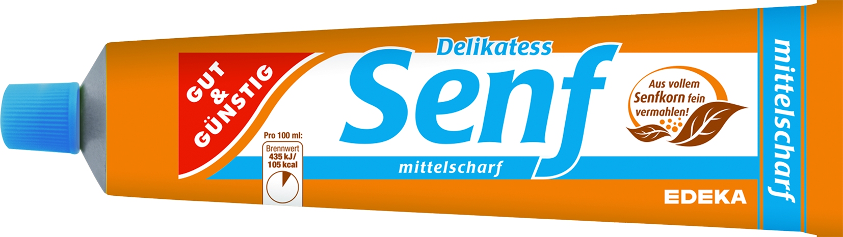 Senf mittelscharf   