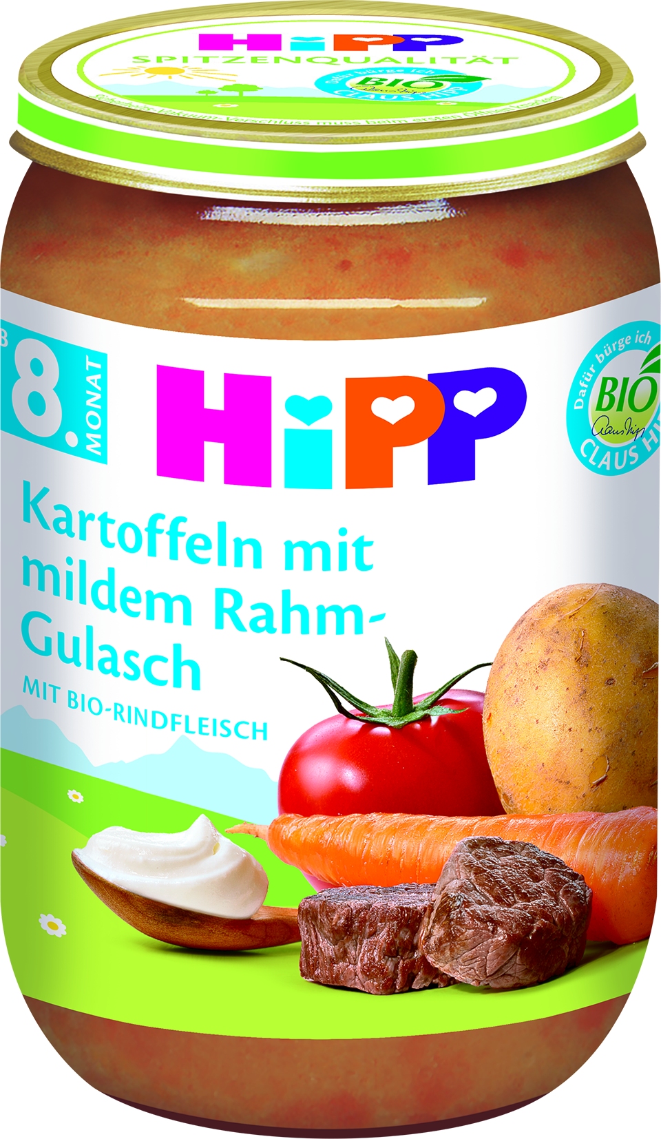 Bio 6515 Kartoffeln und mildes Gulasch