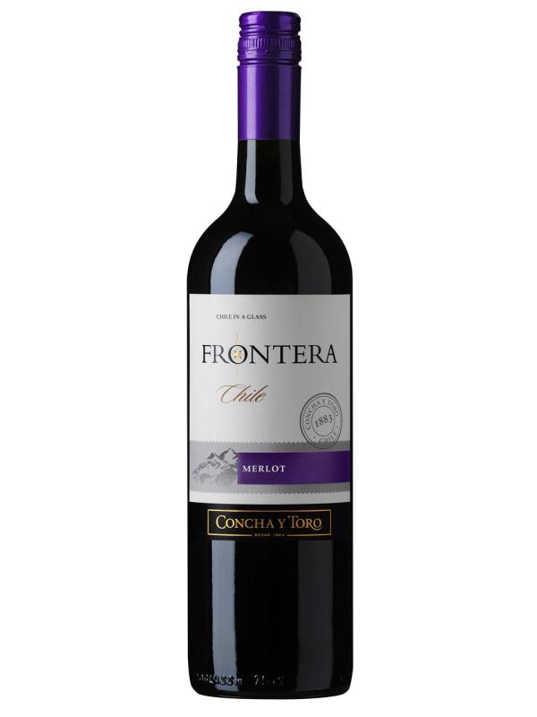 Concha y Toro, Frontera, Merlot, Valle Central, DO, trocken, rot (Schraubverschluss) 