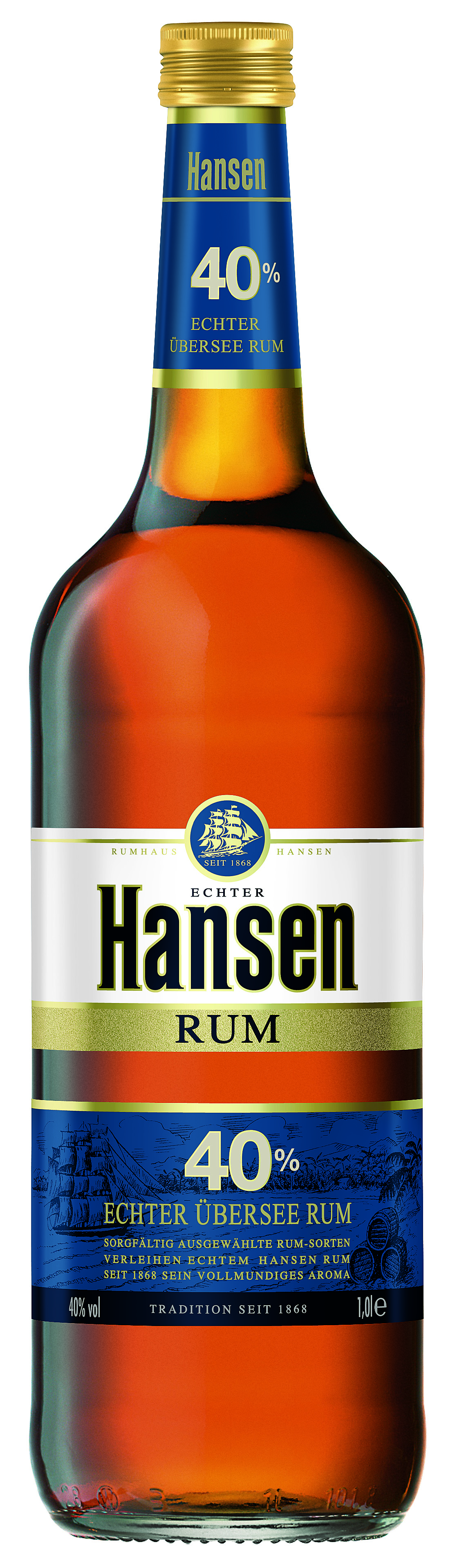 Hansen Rum Blau   