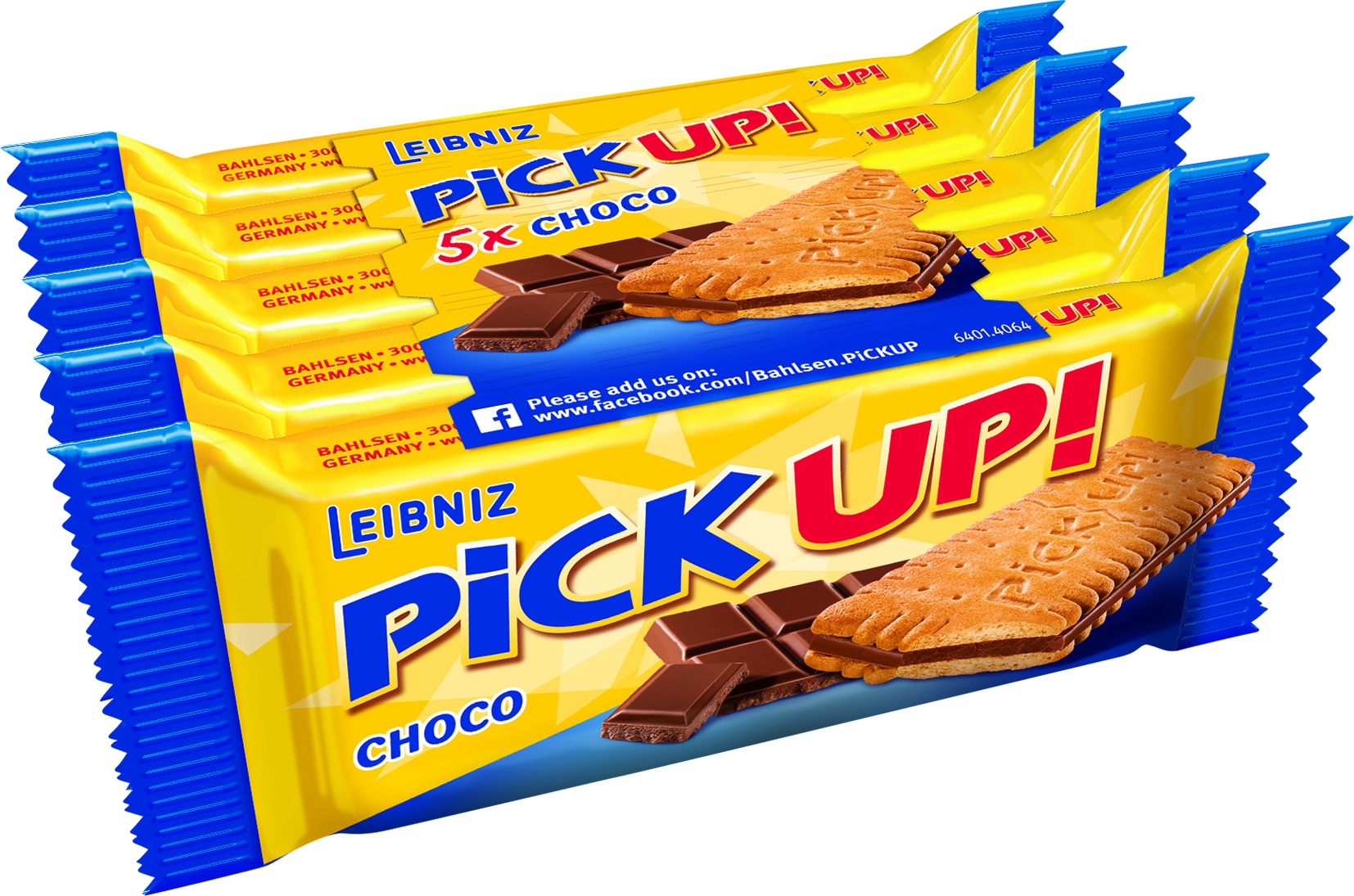 Pick Up chocolate bar choco 5pc