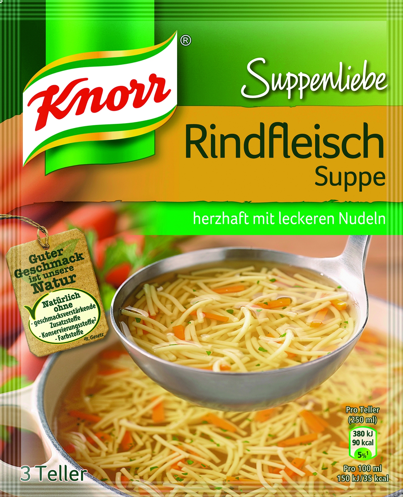 FSM Rindfleischsuppe mit Hackbaellen   