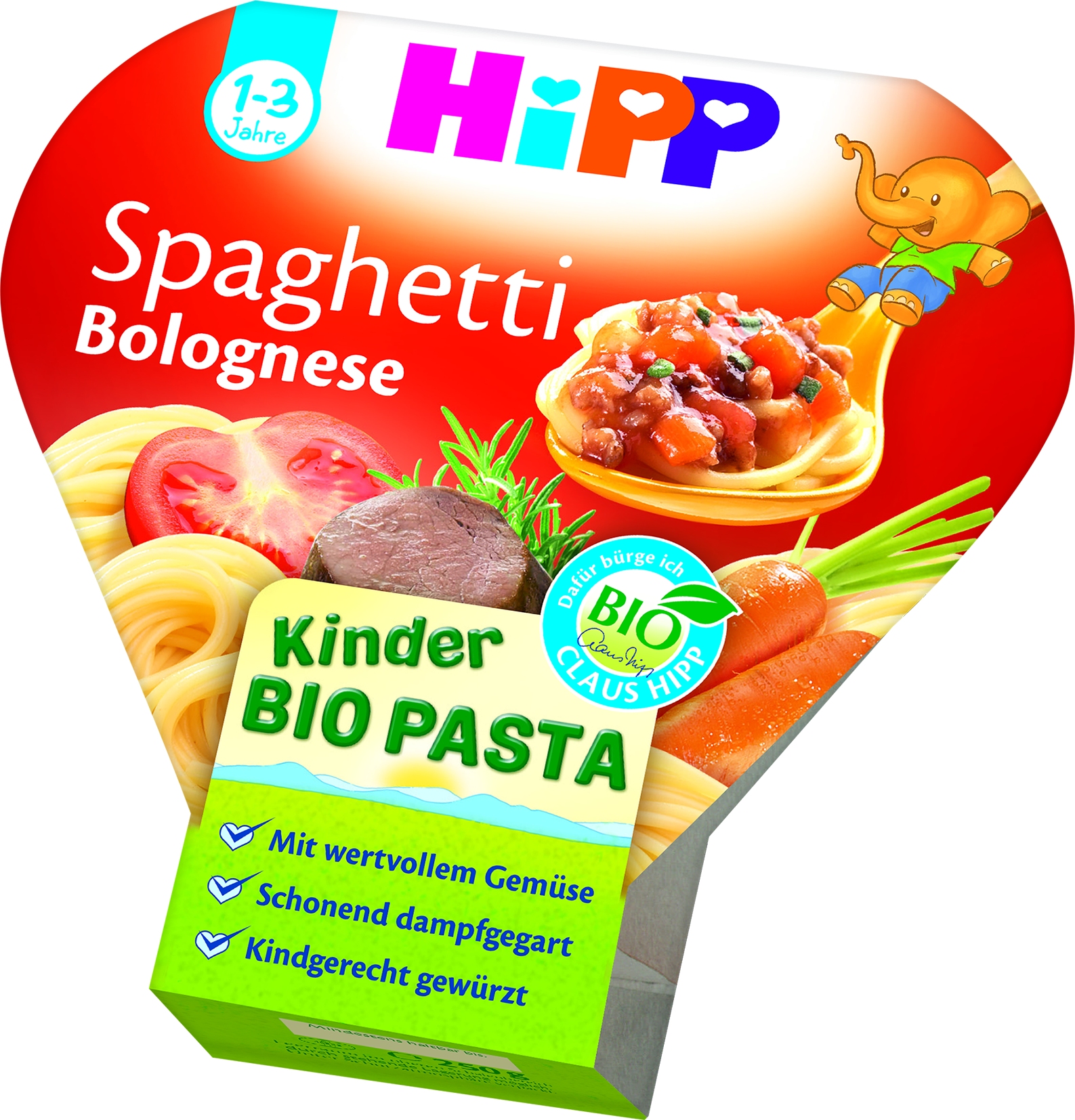 Bio Pasta 8635 Spaghetti Bolognese