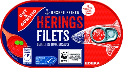 Herring fillet in tomato sauce   