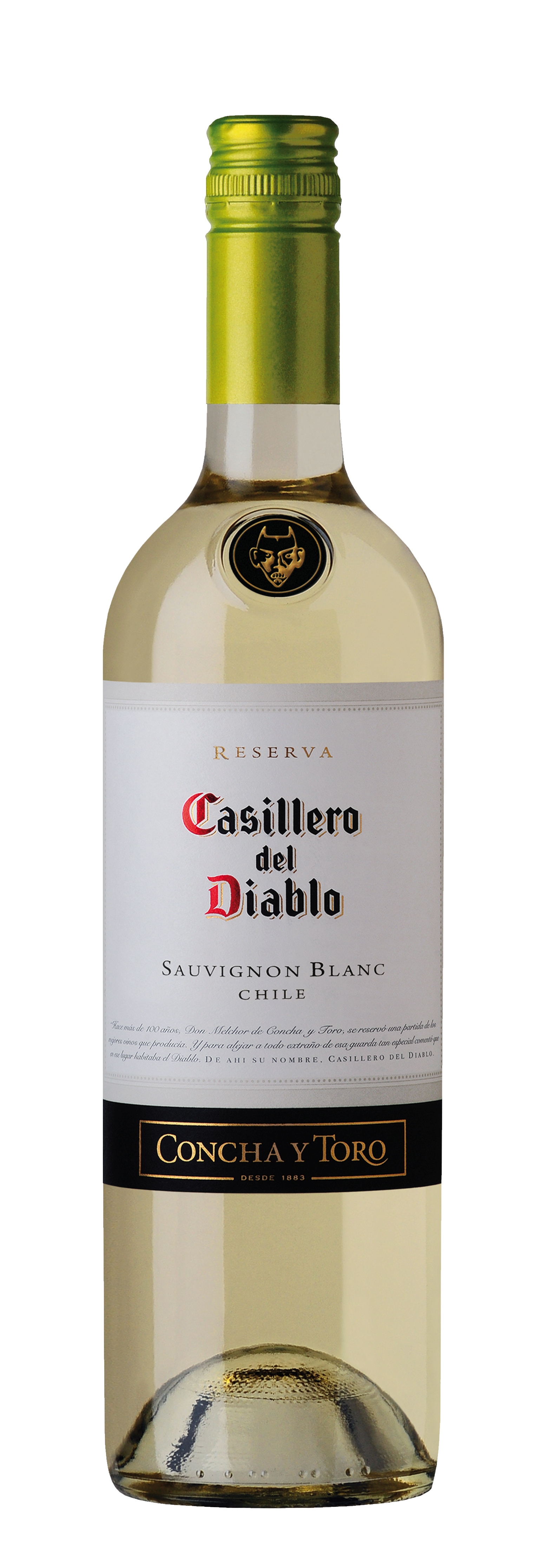 Concha y Toro, Casillero del Diablo, Sauvignon Blanc, Valle Central, DO, dry, white 