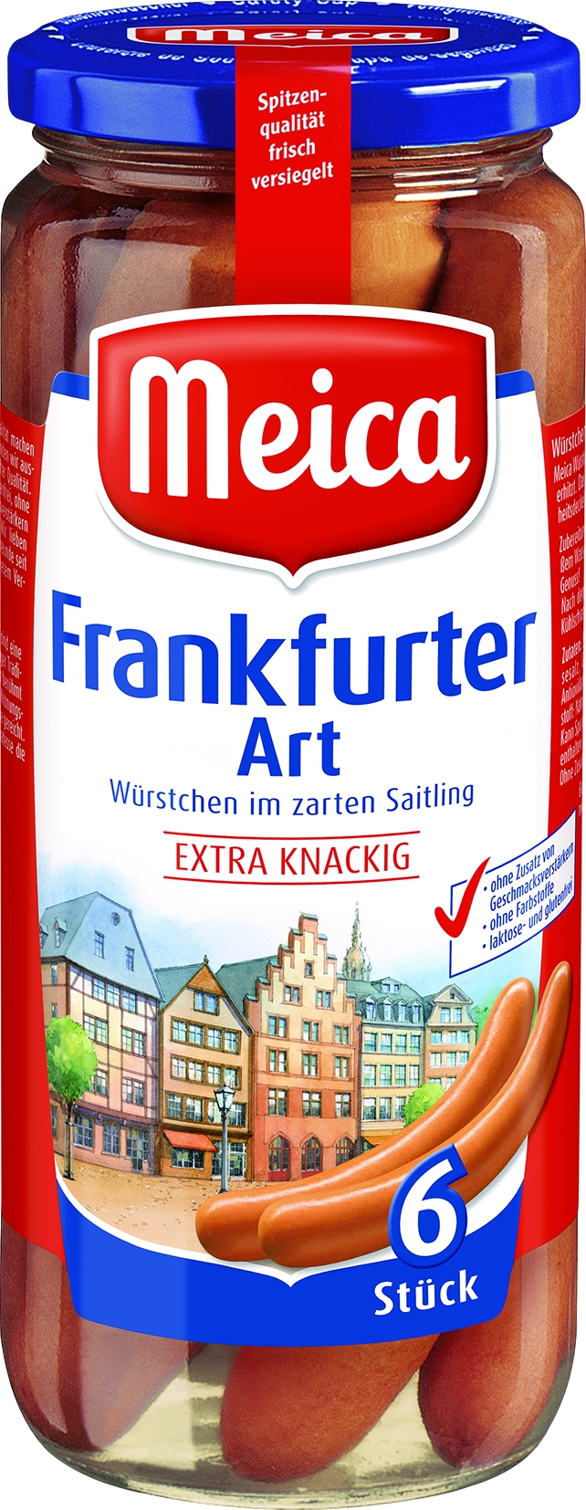 Frankfurter 6 St = 250 gr