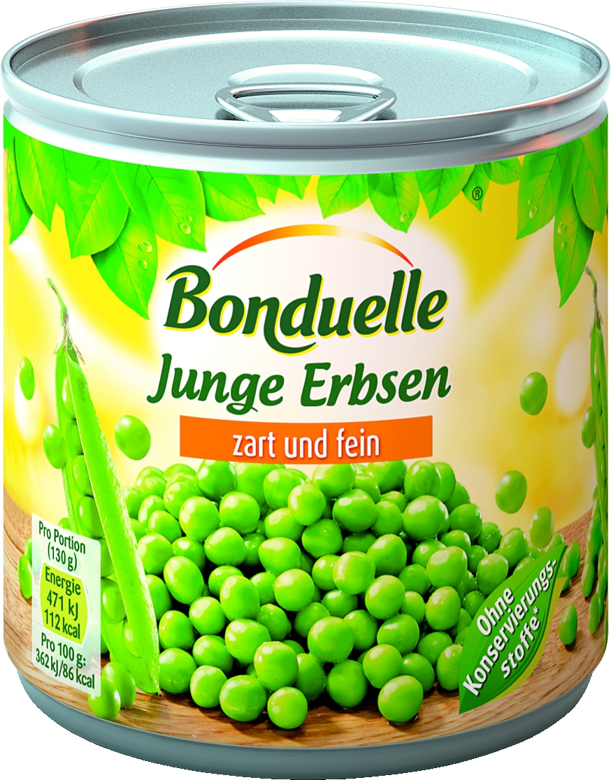 Erbsen sehr fein   