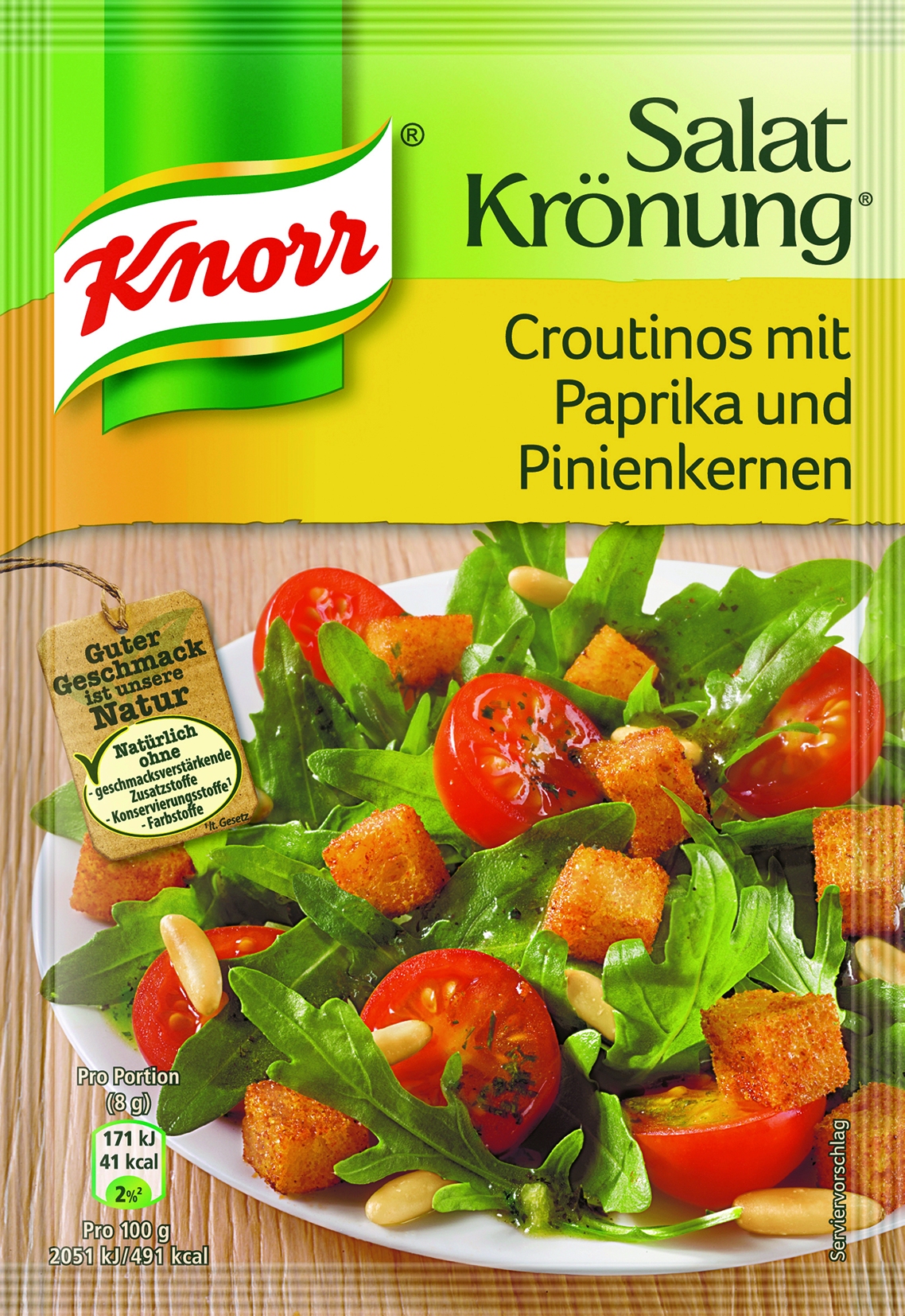 Croutinos mit Paprika   