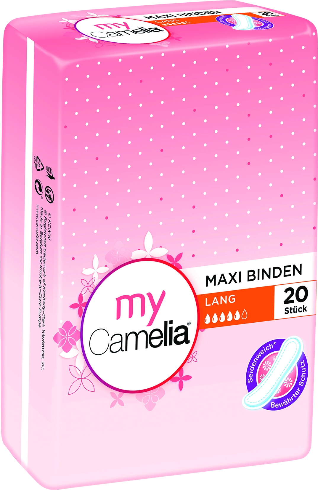 Sanitary napkins maxi super night 20 pc.