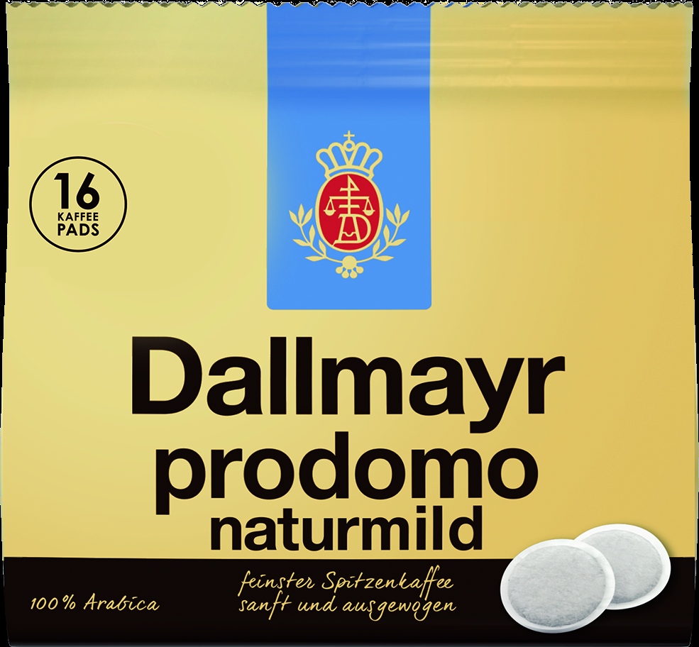 Kaffee Pads Prodomo Naturmild16x7gr