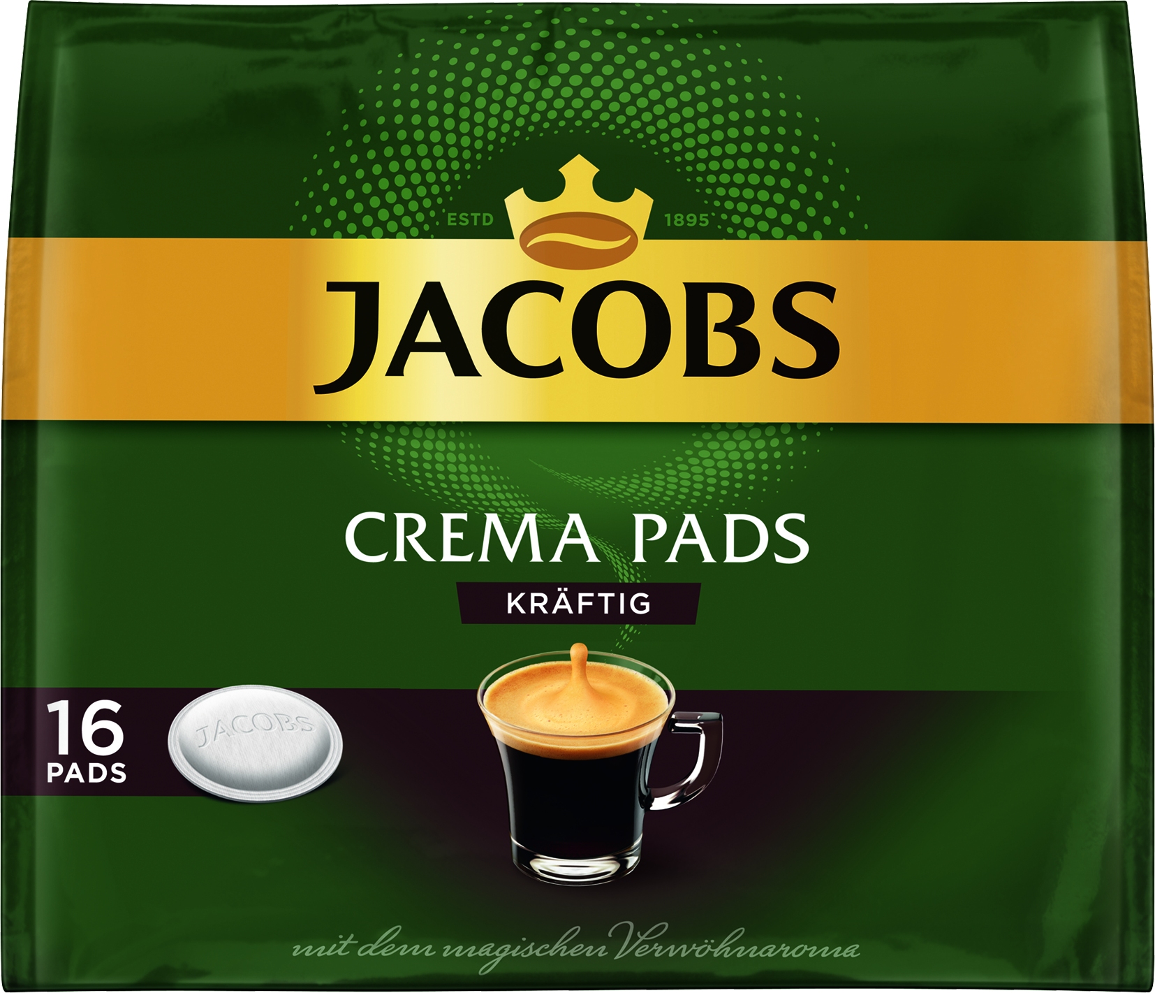 Kaffee Pads Kräftig 16 St.