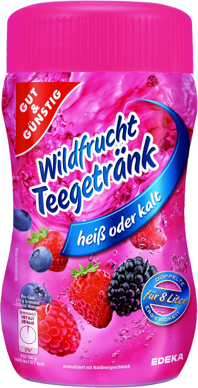 Wildfrucht-Teegetraenk   