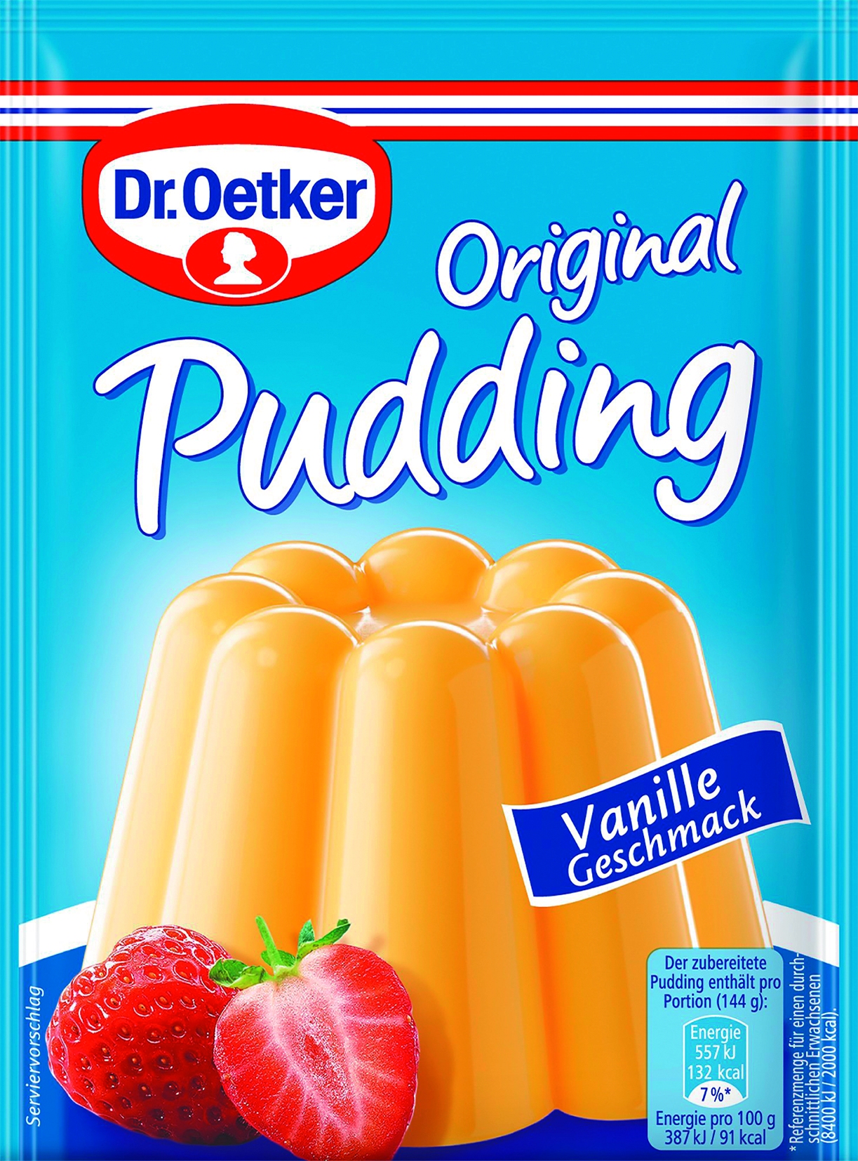 Original Puddingpulver Vanille z.K. 4er