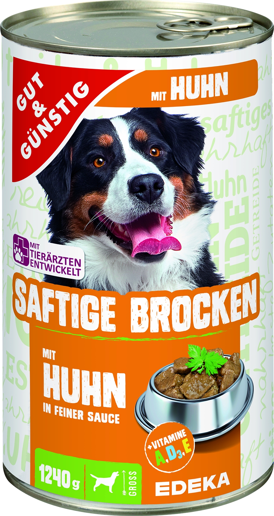 Dog Saftige Brocken Gefluegel/Reis   