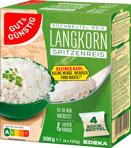 Langkorn Spitzenreis KB   