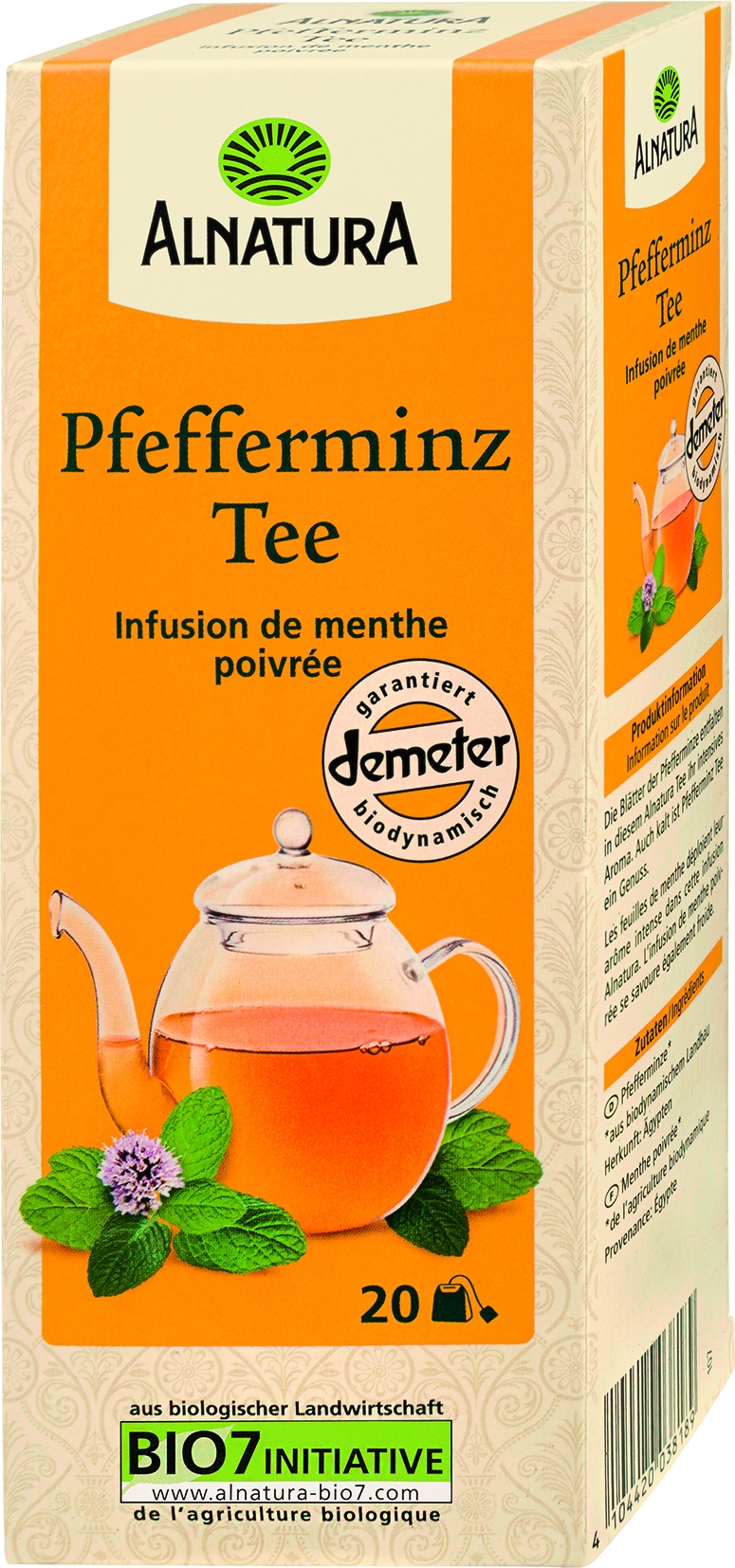 Peppermint tea, 20 bag